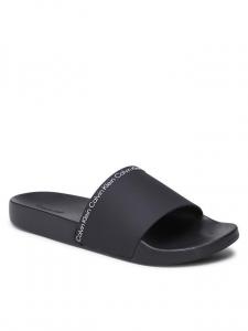 Мюли Pool Slide Rubber HM0HM00981 Calvin Klein, черный