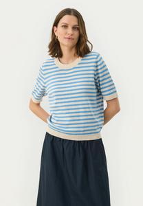 Футболка Part Two GERTIANA, Silver Lake Blue Stripe/Light Blue