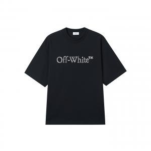 OFF-WHITE Футболка OFF WHITE Unisex Crew Neck Moderate Heavyweight