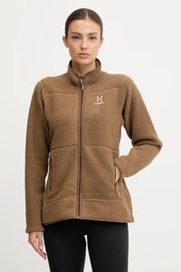 Спортивная толстовка moss pile Haglöfs, коричневый