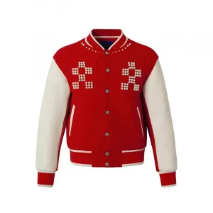 YADcrew Куртка женская черно-белая, Red