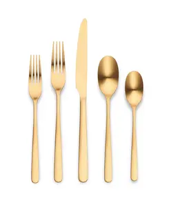 Набор столовых приборов Aabbye из 20 предметов, на 4 персоны Ornative, gold