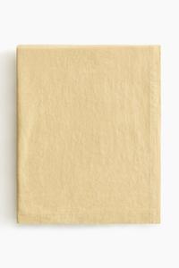 Скатерть с примесью льна H&M, 150х240 см, желтый