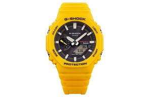 CASIO Мужские часы GA-B2100C-9APR серии Liquid Crystal/Analog Dual Display в черном цвете