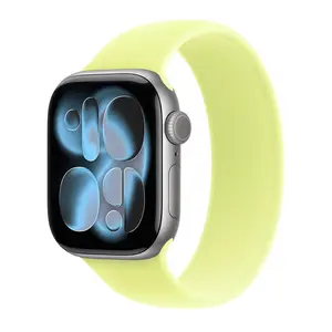 Умные часы Apple Watch Series 11 (GPS), 42 мм, Space Gray Aluminum Case/Neon Yellow Solo Loop - Size 5