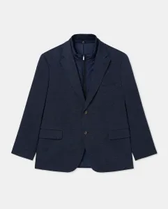 Мужская куртка с диагональной модульной вязкой Dustin, коричневый