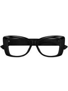 Gucci Eyewear очки в оправе 'бабочка', черный