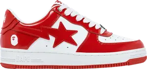 Кроссовки Wmns Bapesta #5 Red, красный