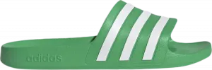 Сандалии Adidas Adilette Aqua Slides 'Vivid Green', зеленый