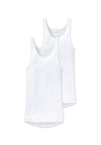 Комплект маек с двойной ребристостью (2 пары) Original Classics SCHIESSER, белый