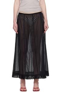 Андолини макси-юбка Paloma Wool, черный