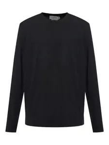 Свитер с цепочным декором Alexander Mcqueen, черный