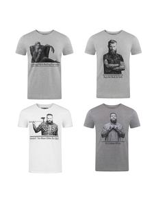 Набор из 4 разноцветных футболок RIVHarald