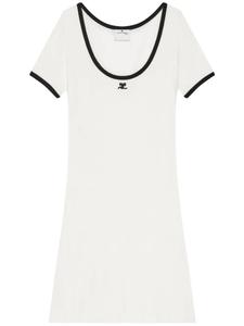 Платье мини Courrèges Holistic, белый