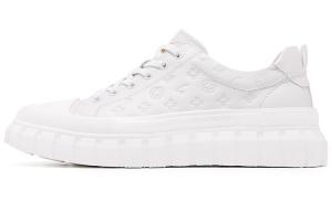 Кеды мужские, обувь для скейтбординга низкая белый Satchi