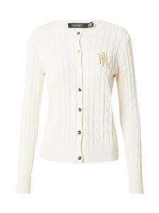 Вязаный кардиган Lauren Ralph Lauren Knit Cardigan, кремовый