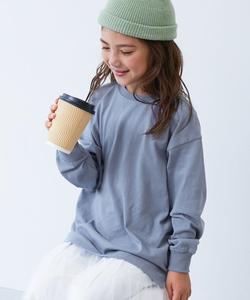 Футболка с длинными рукавами и ребристыми манжетами, размер 26SS Devirock, цвет Soft Blue