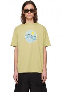 Футболка Pop Wave Maison Kitsuné, цвет canvas