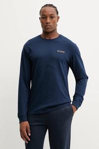 Хлопковая кофта с длинным рукавом Explorers Canyon Columbia, темно-синий