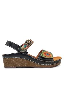 Сандалии Facscineo 0122 Laura Vita, черный