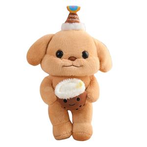 Плюшевая кукла Poodle, милый щенок с любопытным носиком, высота 30см/40см Princess lovers, Happy Every Day