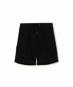 Хлопковые махровые шорты-карго MWCT4288