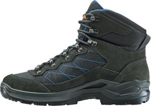 Детские спортивные ботинки LOWA Taurus II GTX Mid, походные ботинки синие для туризма