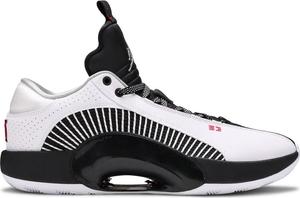 Кроссовки Air Jordan 35 Low PF White Black, белый