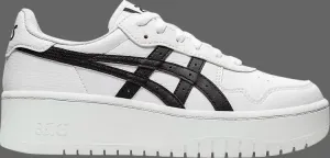 Кроссовки wmns japas s platform 'white black' Asics, белый