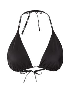 Треугольный бикини-топ HUGO PURE, черный