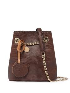 Stella McCartney сумка-ведро Falabella, коричневый