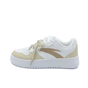 ANTA Нескользящие износостойкие низкие кроссовки для скейтбординга унисекс, белые, коричневые