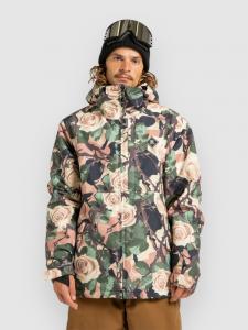 Куртка для сноуборда DC Basis Print Jacke, rose and thorn