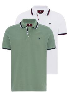 Рубашка Williot, зеленый/белый