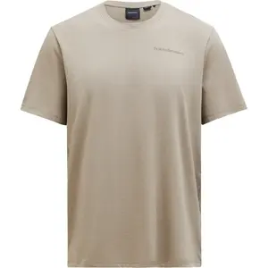 Футболка с коротким рукавом Peak Performance Explore Logo, бежевый