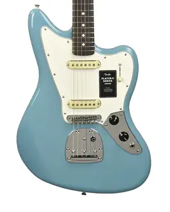 Fender Player II Jaguar в цвете Aquatone Blue