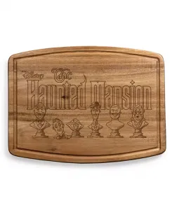 Разделочная доска из овальной акации с бюстами из особняка с привидениями Toscana, brown