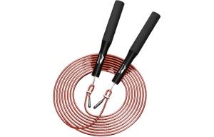 Фитнес-тренировка неучтенная скакалка kids PU+Steel Wire Rope, сплав контроллер длина шнура 3m LINING, оранжевый