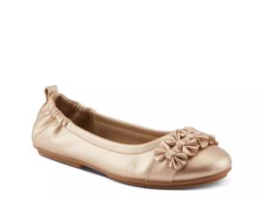 Балетки Patrizia Ballay Ballet Flat, Bronze Gold Metallic