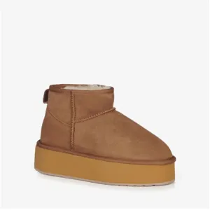 Женские ботинки Stinger Micro Flatform, цвет каштановый Emu Australia