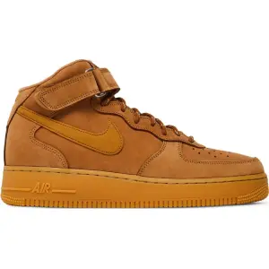 Кроссовки Nike Air Force 1 Mid '07 'Flax', коричневый