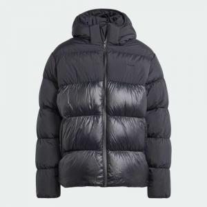 Пуховик Adidas Adicolor Down Regen Hooded, черный