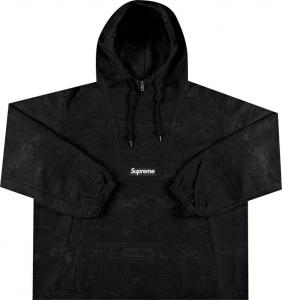 Анорак Supreme Floral Tapestry Anorak 'Black', черный