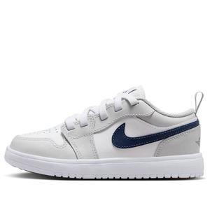 Кроссовки (PS) Air Jordan 1 Low ALT 'White Grey Midnight Navy', белый