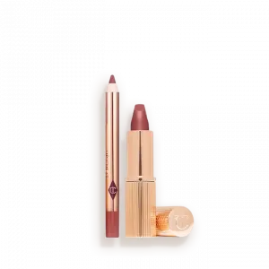 Набор мини-помады и подводки Charlotte Tilbury Mini Pillow Talk, тон Pillow Talk Medium