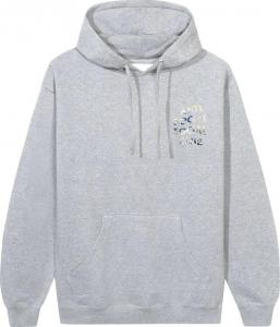 Худи Anti Social Social Club Tonkatsu Hoodie 'Heather Grey', серый