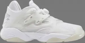 Кроссовки pump court 'white porcelain' Reebok, белый