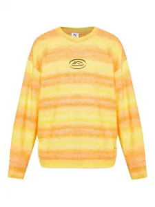 Свитер с эффектом омбре и нашивкой-логотипом Puma, оранжевый