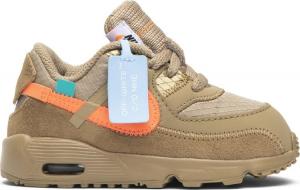 Кроссовки Nike Off-White x Air Max 90 TD 'Desert Ore', загар