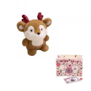 Забавная плюшевая кукла для рабочего стола с дизайном домашнего питомца, высота 17см Fat Fat Dragon